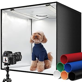Amazon | DUCLUS 撮影ボックス 60cm 折りたたみ 簡易写真